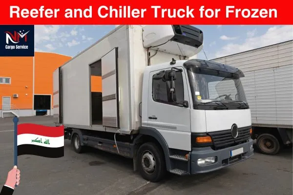 Reefer and Chiller Truck for Frozen Cargo Shipping