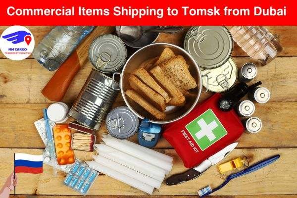 Commercial items Shipping to Tomsk from Dubai