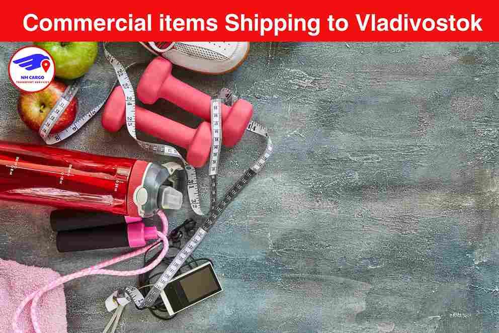 Commercial items Shipping to Vladivostok from Dubai