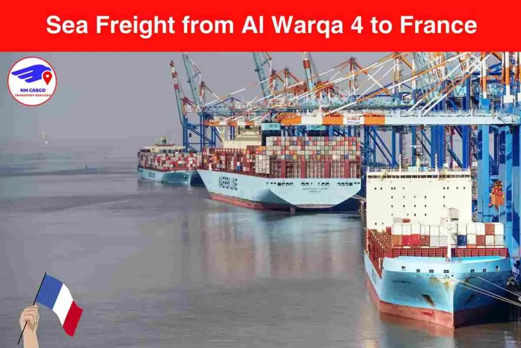 Sea Freight from Al Warqa 4 to France