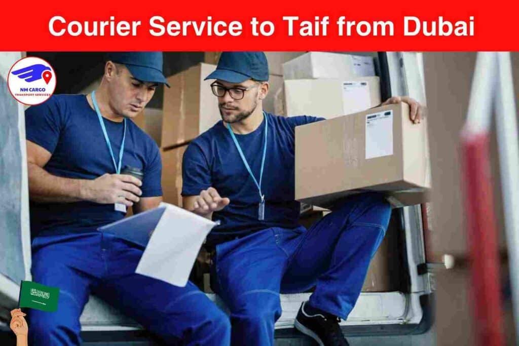 Courier Service to Taif from Dubai​