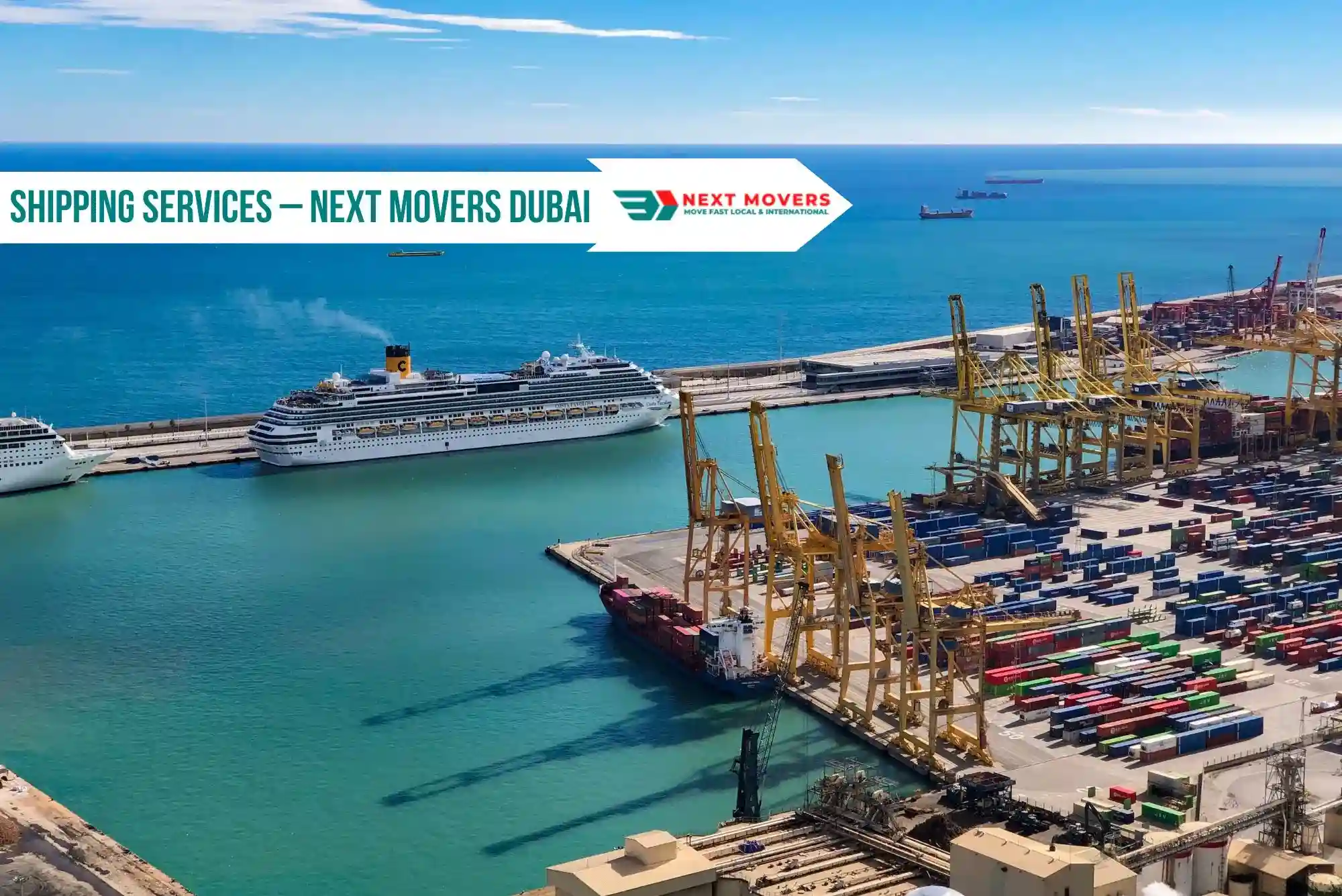 Shipping Services – Next Movers Dubai