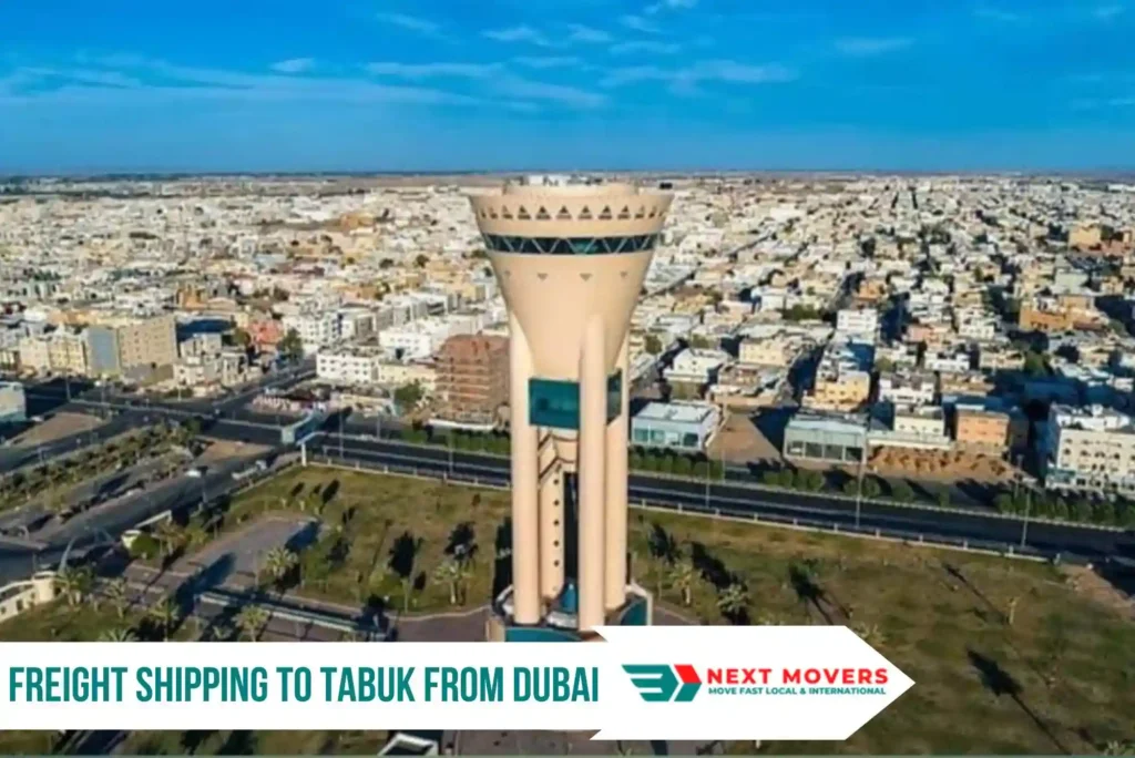 Freight Shipping to Tabuk from Dubai