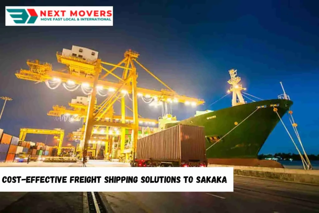 Cost-Effective Freight Shipping Solutions to Sakaka