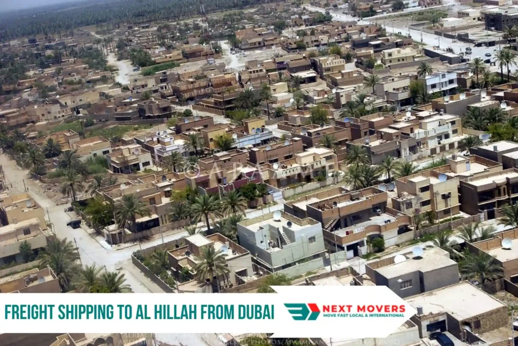 Freight Shipping to Al Hillah from Dubai