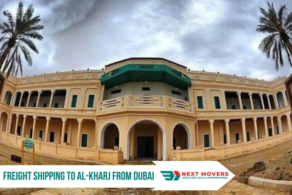 Freight Shipping to Al-Kharj from Dubai