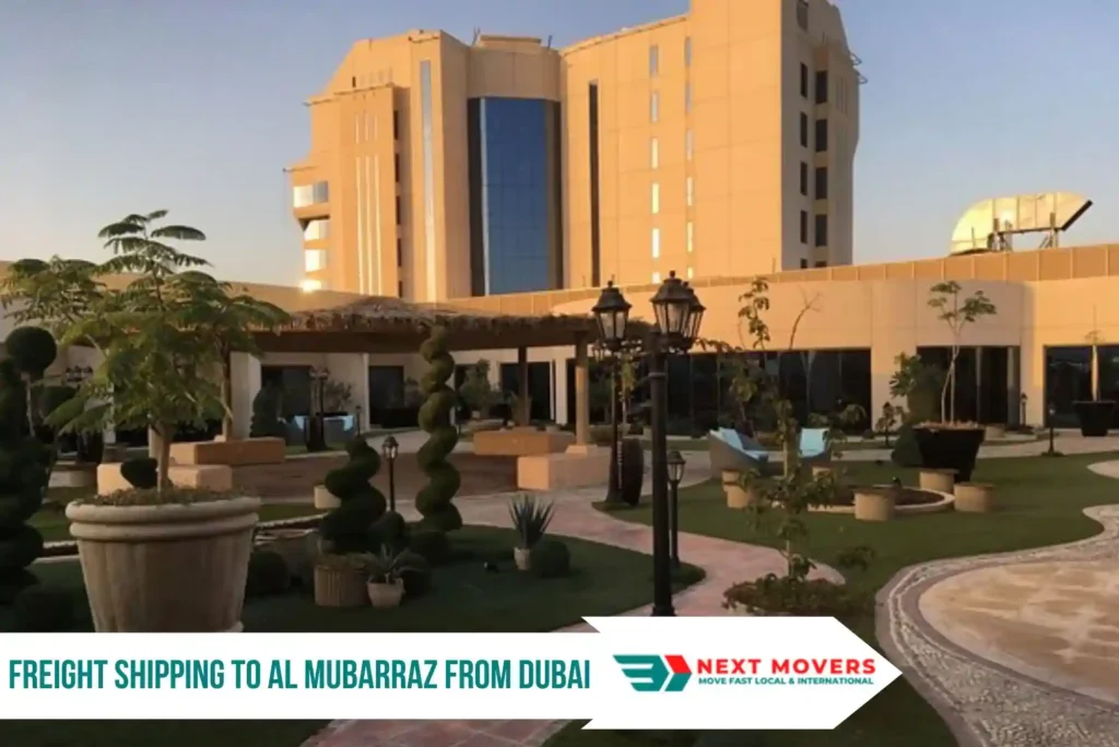 Freight Shipping to Al Mubarraz from Dubai