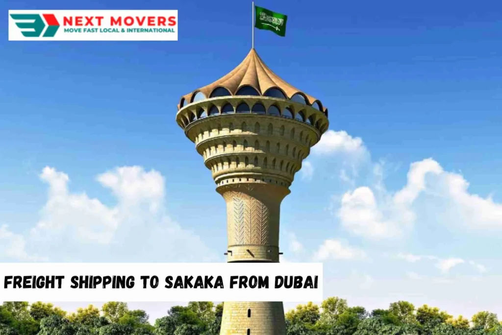 Freight Shipping to Sakaka from Dubai