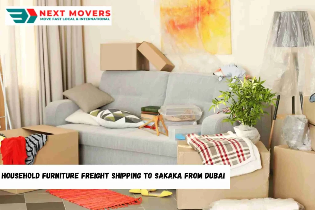 Household Furniture Freight Shipping to Sakaka From Dubai