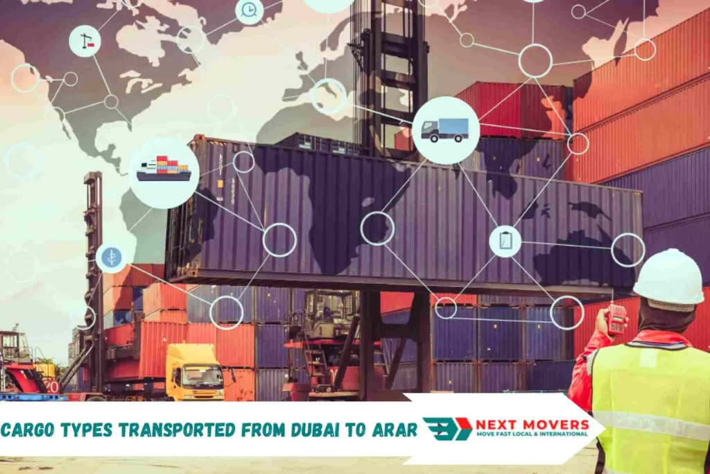 Cargo Types Transported from Dubai to Arar