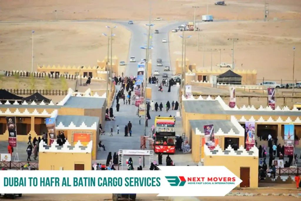 Dubai to Hafr al Batin Cargo Services
