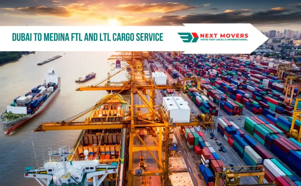 Dubai to Medina FTL and LTL Cargo Services