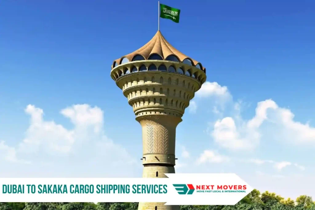 Dubai to Sakaka Cargo Shipping Services