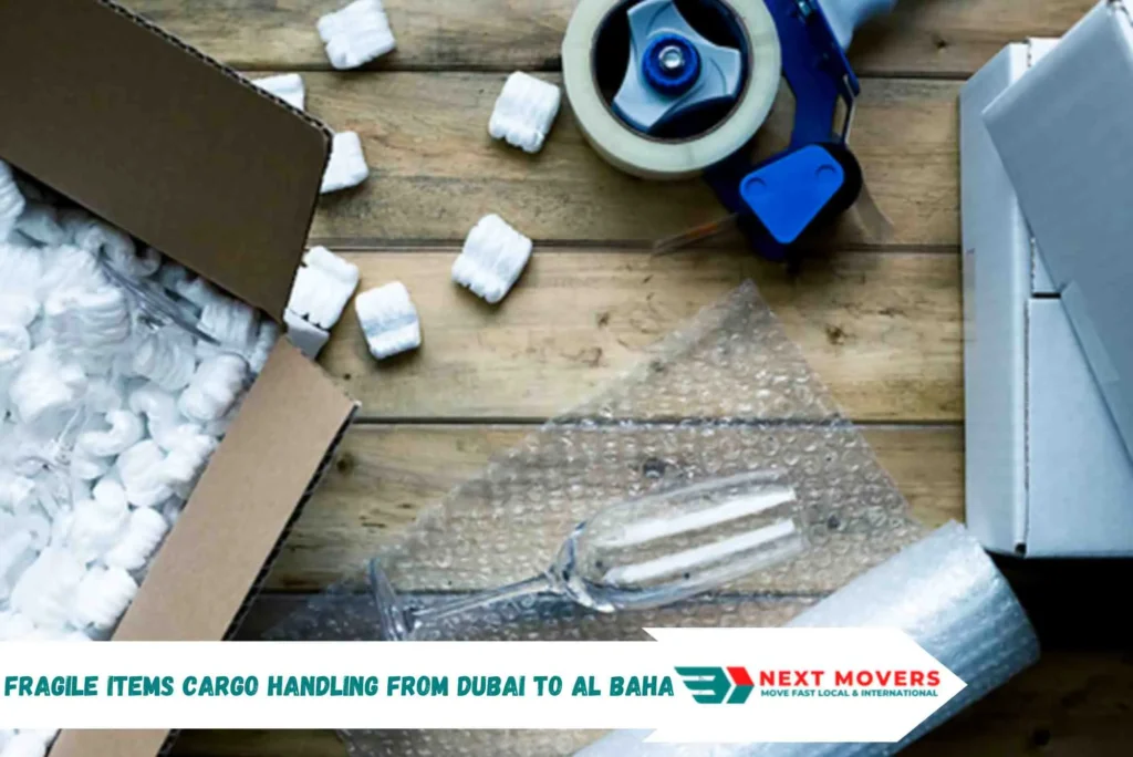 Fragile Items Cargo Handling From Dubai to Al Baha