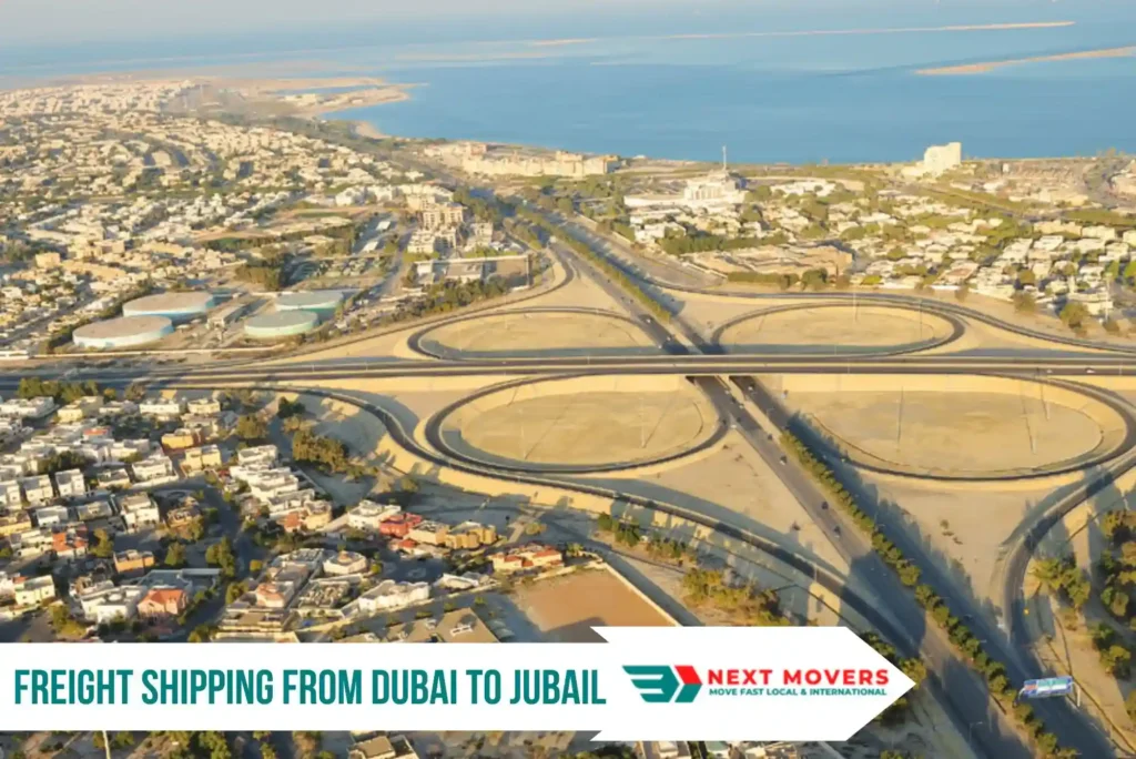 Freight Shipping from Dubai to Jubail