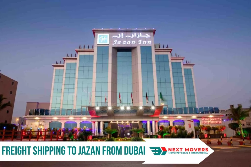 Freight Shipping to Jazan from Dubai
