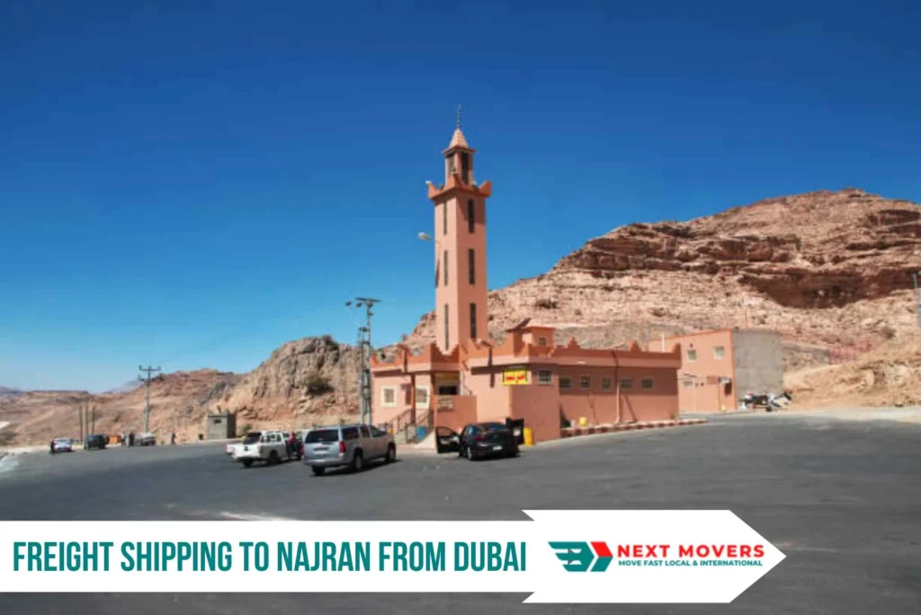 Freight Shipping to Najran from Dubai