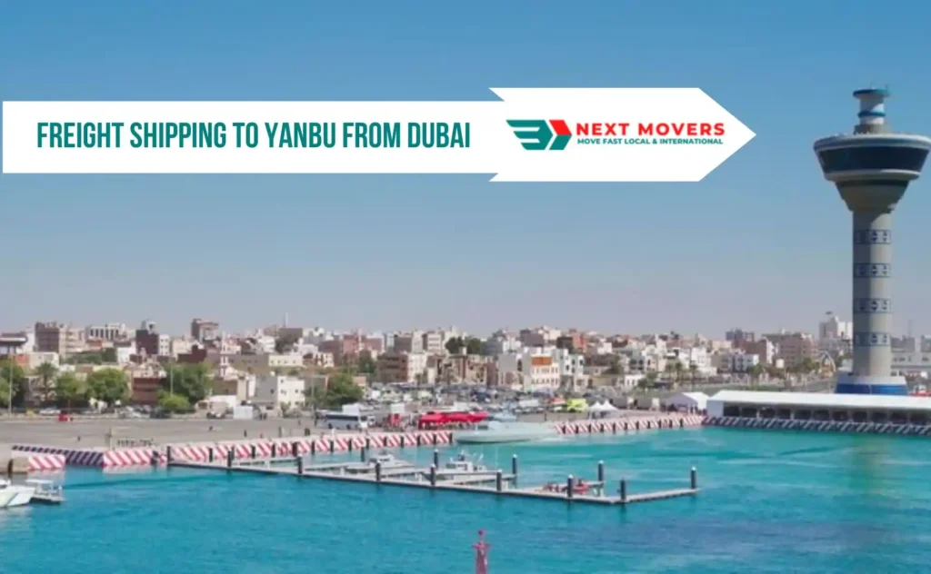 Freight Shipping to Yanbu from Dubai