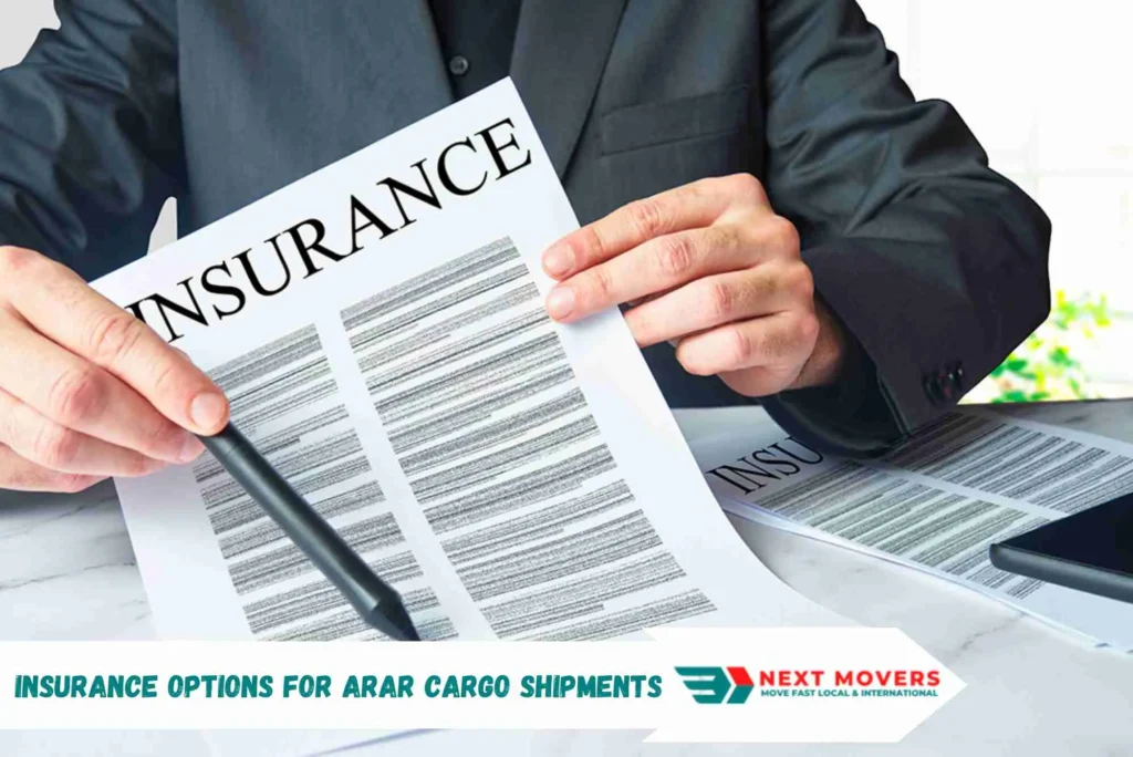 Insurance Options for Arar Cargo Shipments