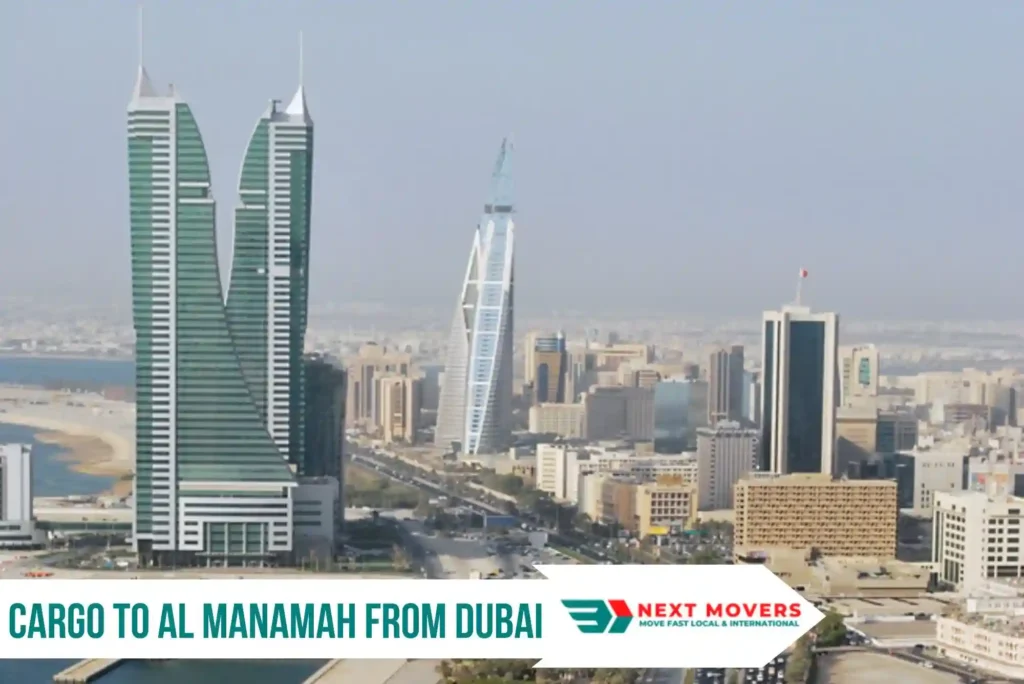 Cargo to Al Manamah from Dubai