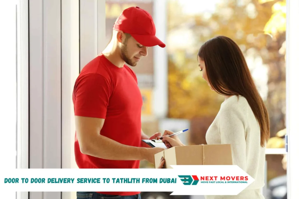 Door to Door Delivery Service to Tathlith from Dubai