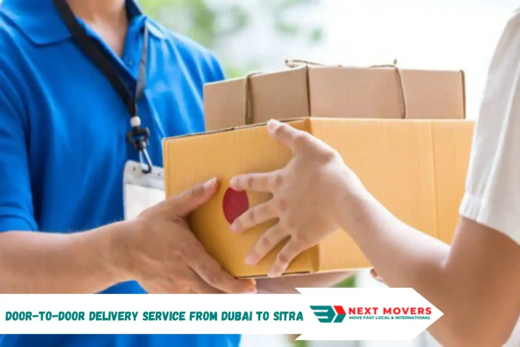 Door-to-door delivery service from Dubai to Sitra