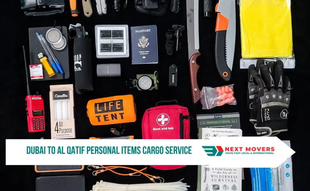 Dubai to Al Qatif Personal Items Cargo Service