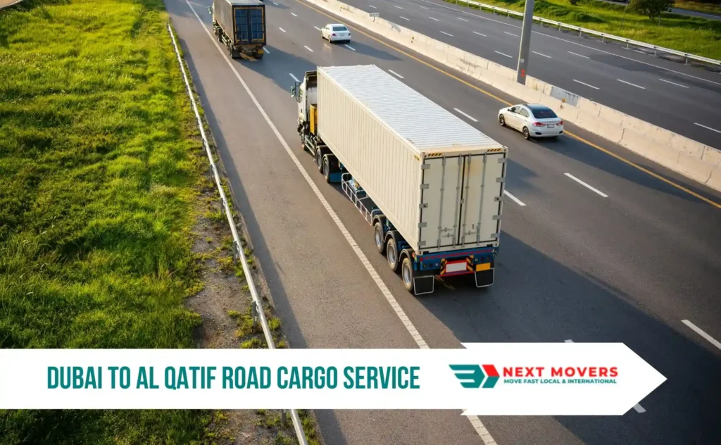Dubai to Al Qatif Road Cargo Service