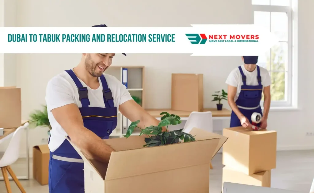Dubai to Tabuk Packing and Relocation Service