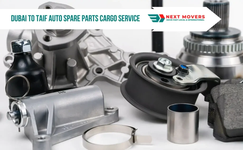 Dubai to Taif Auto Spare Parts Cargo Service