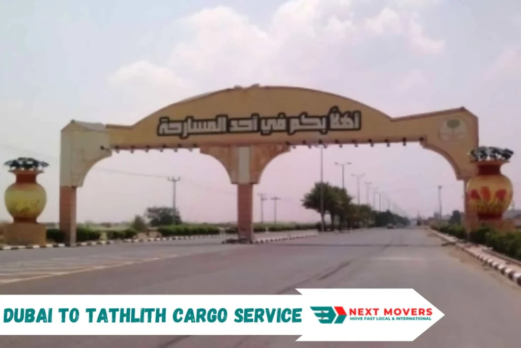 Dubai to Tathlith Cargo Service
