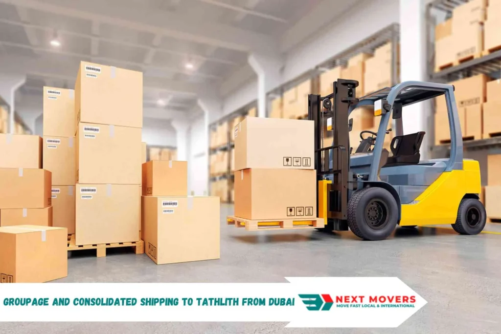 Groupage and Consolidated Shipping to Tathlith from Dubai