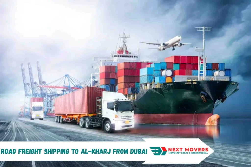 Road Freight Shipping to Al-Kharj From Dubai