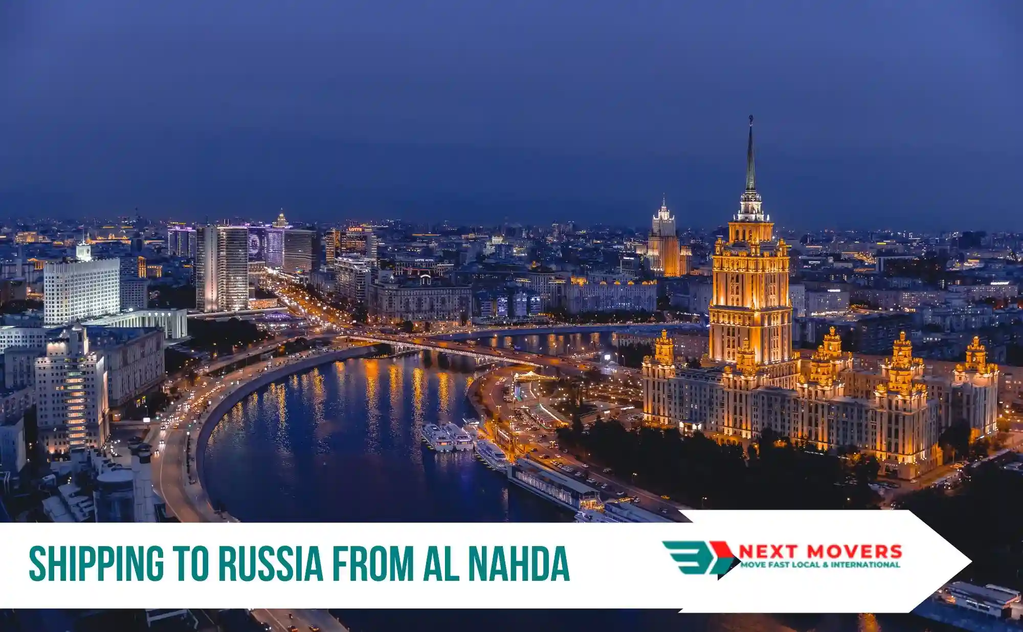 Shipping to Russia from Al Nahda